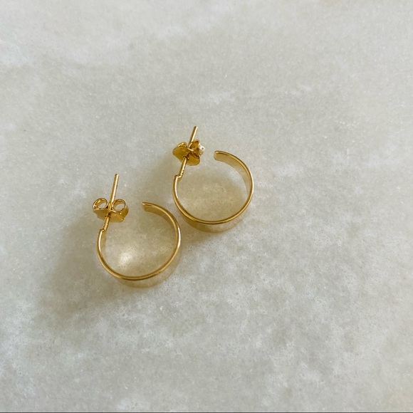 Small Chunky hoops - Picture 6 of 6